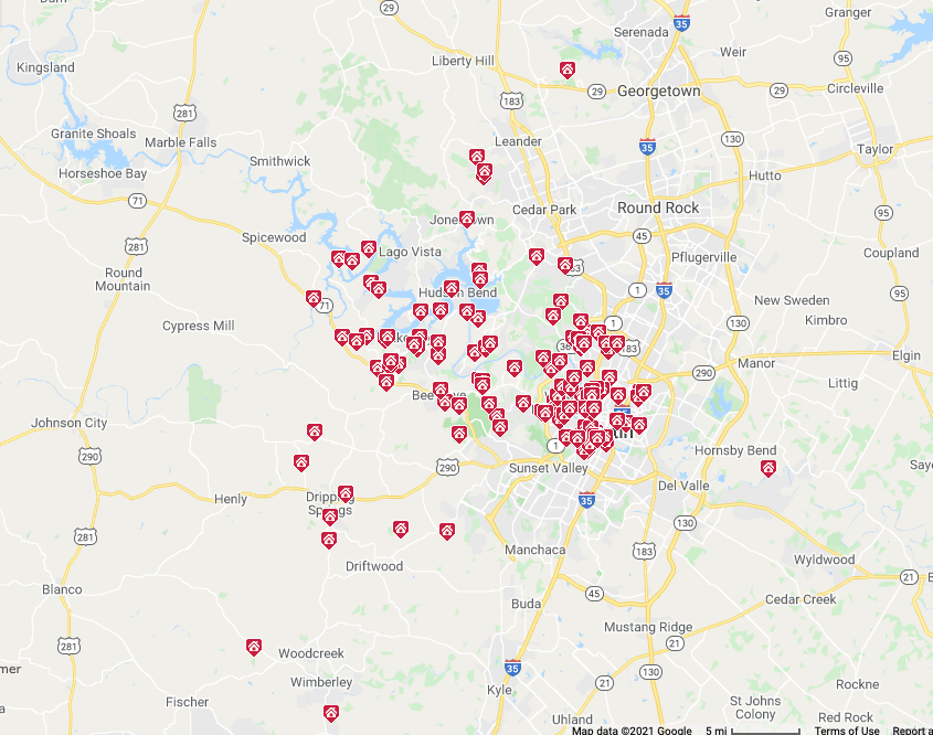 austin luxury home sales February 2021