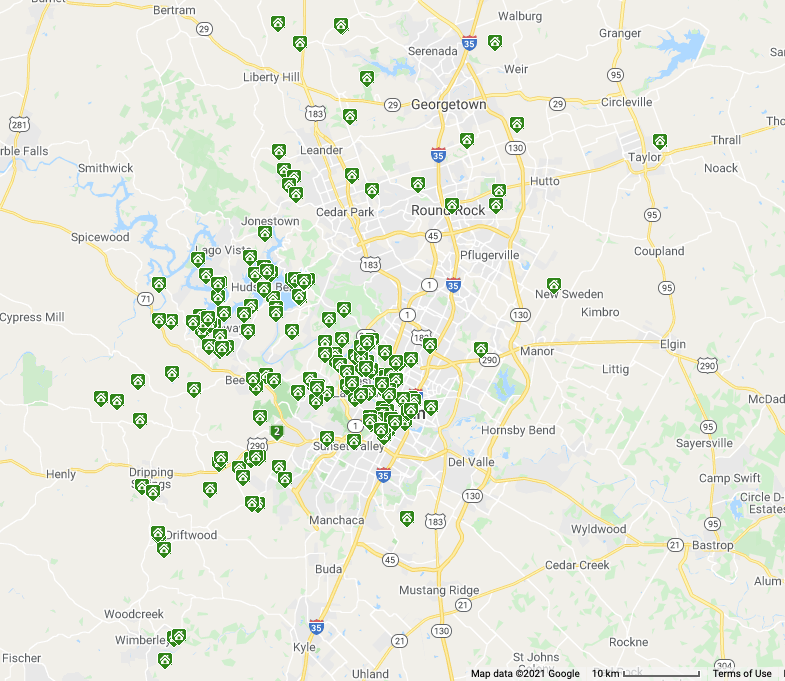 luxury homes for sale in austin area March 2021