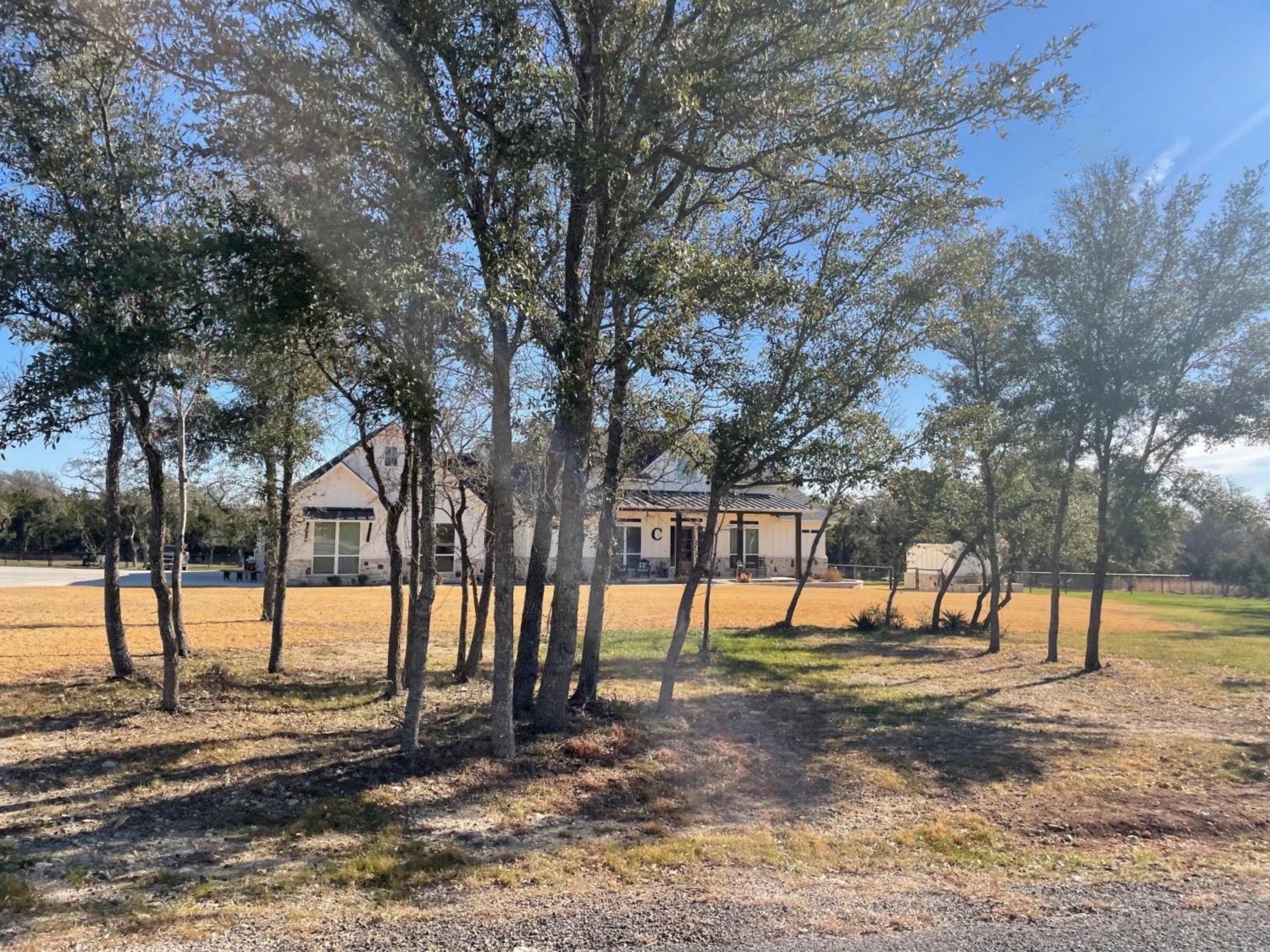 liberty oaks home on wooded lot liberty hill