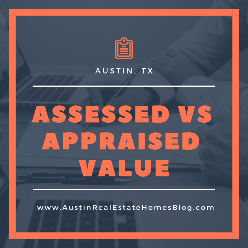 assessed value vs appraised value
