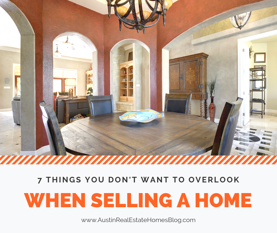 7 things you don't want to overlook when selling