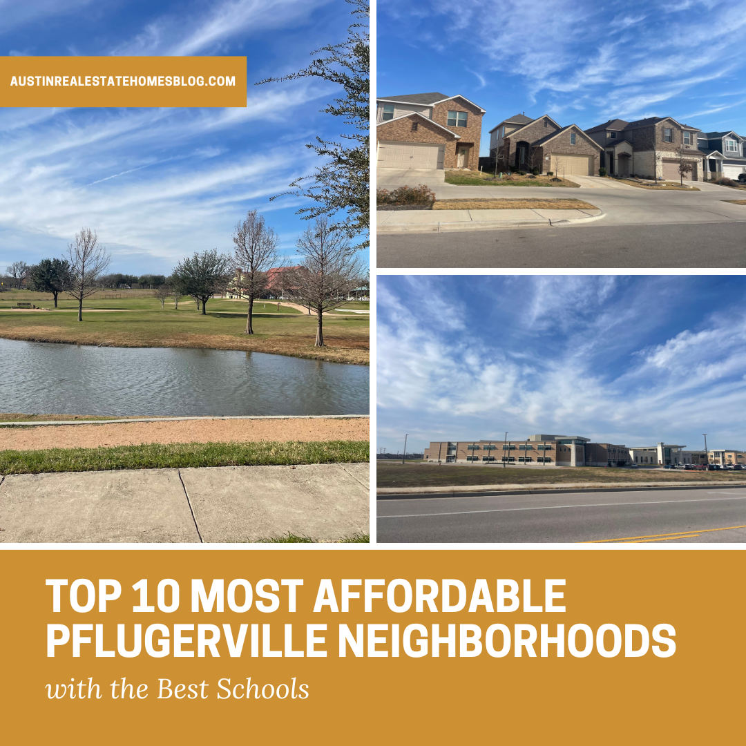 most affordable pflugerville neighborhoods with the best schools