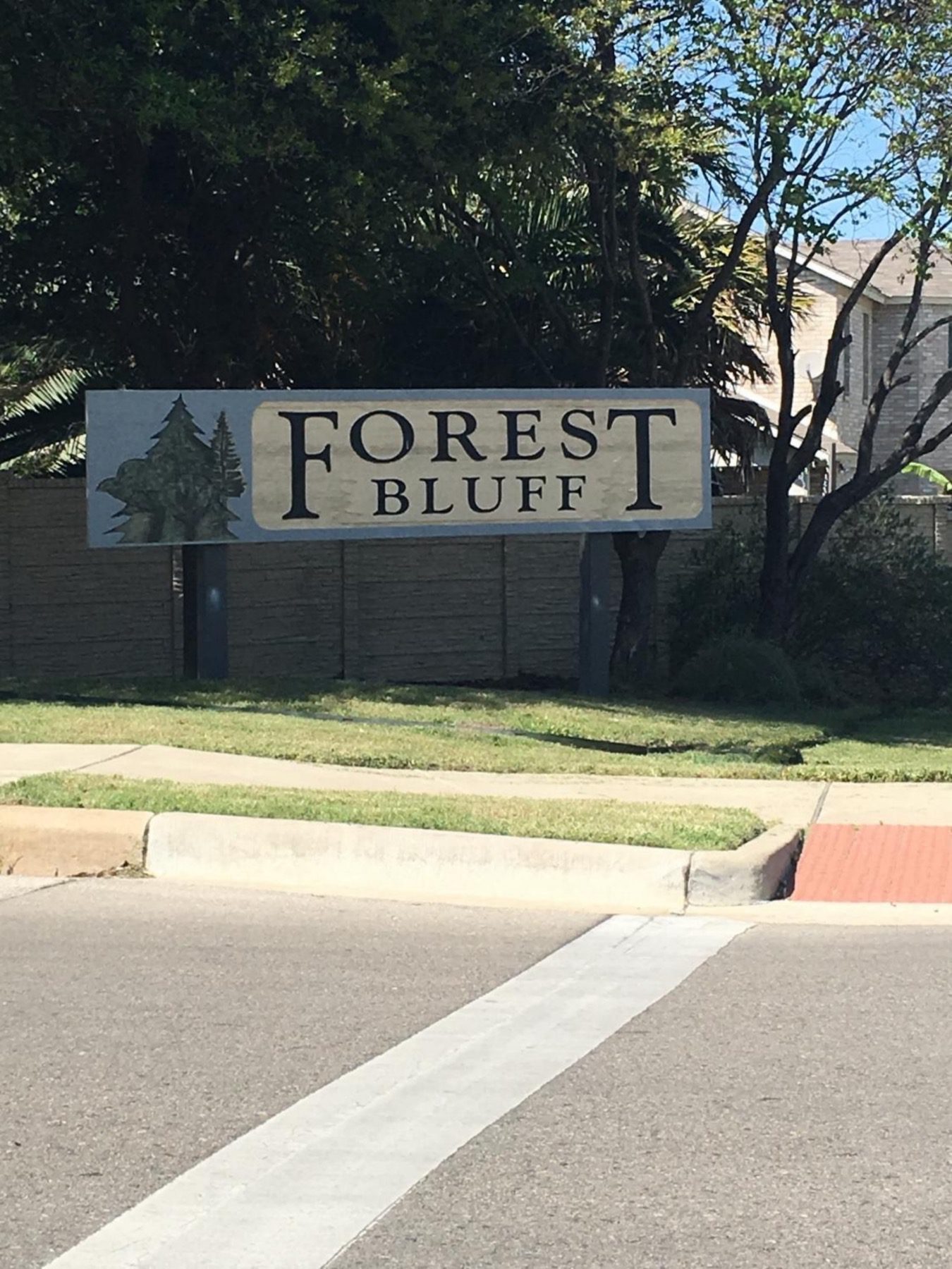 forest bluff round rock