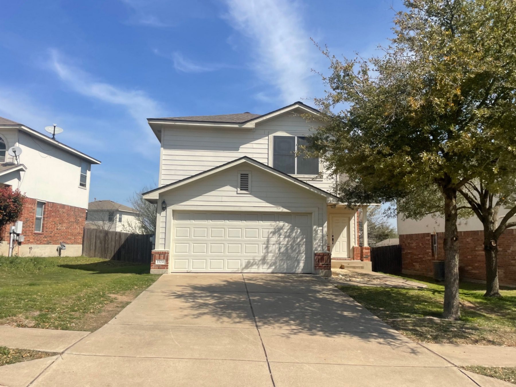 Gaston Sheldon two story home in Pflugerville texas