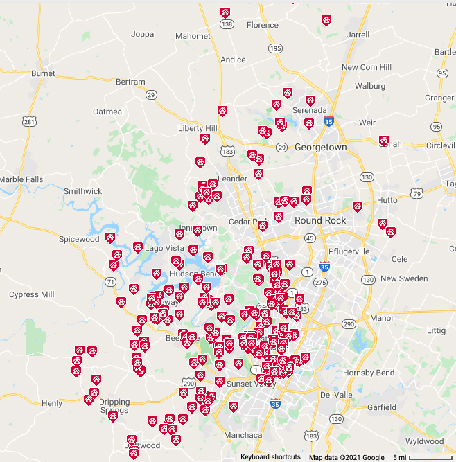 austin luxury home sales September 2021