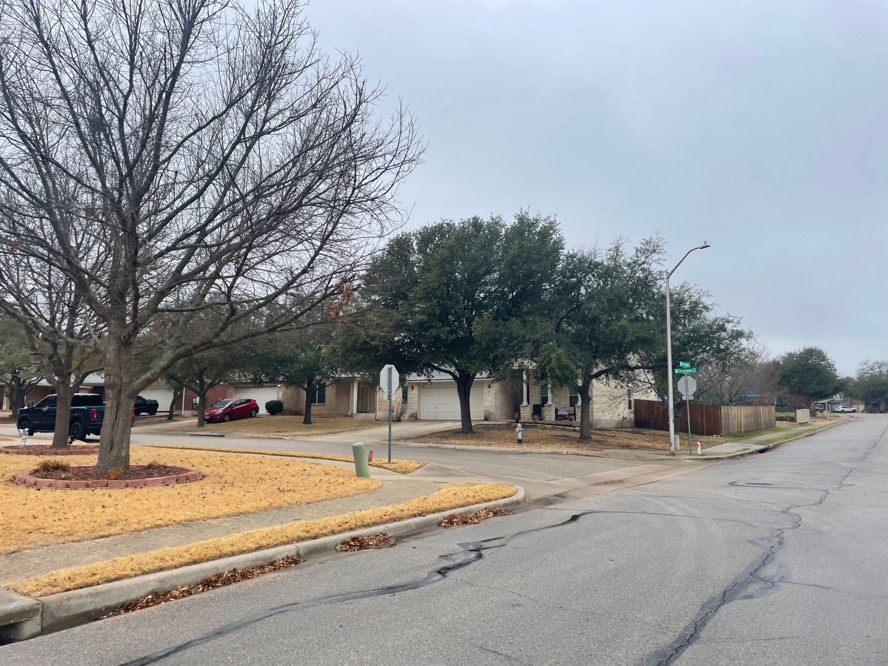 horizon park neighborhood street in leander texas