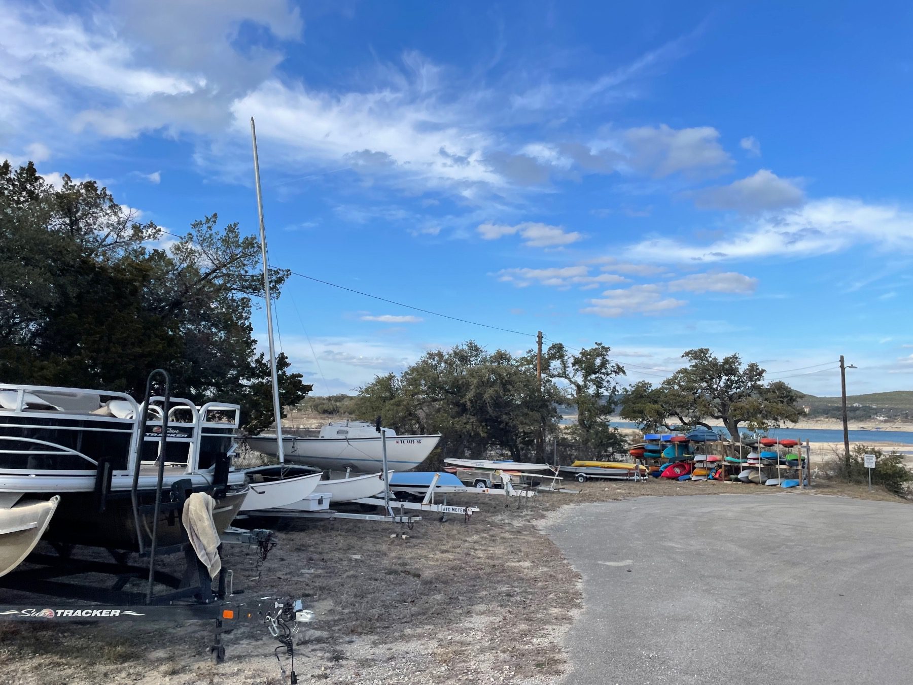 resident boat storage in travis landing Austin