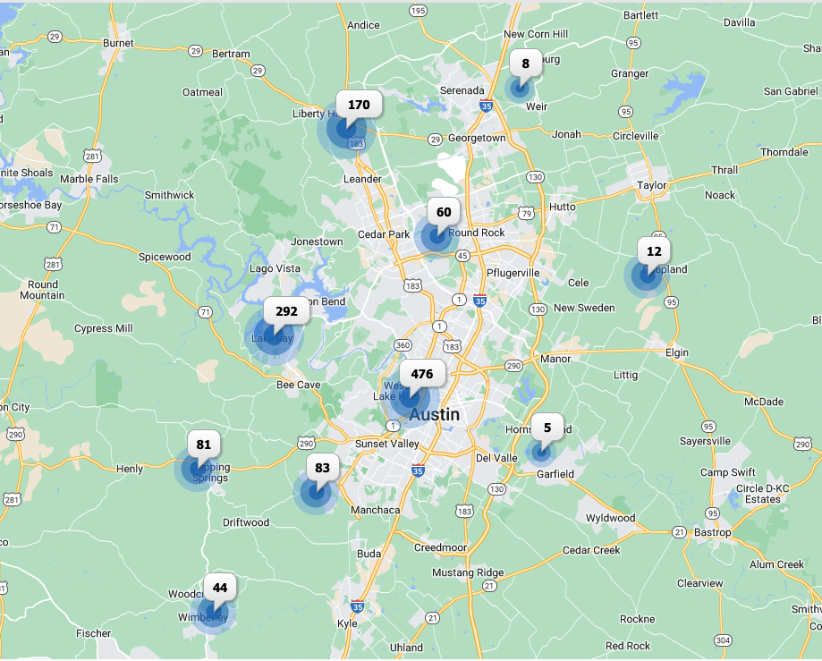 luxury homes for sale in austin area September 2022