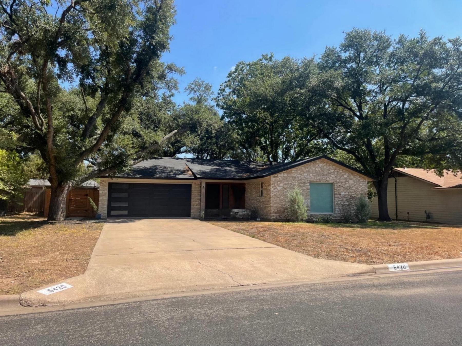 one story fairmont park home Austin tx