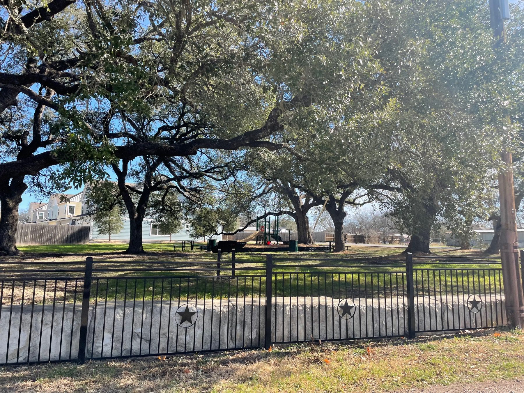 Central Park liberty hill picnic area bbq 78642