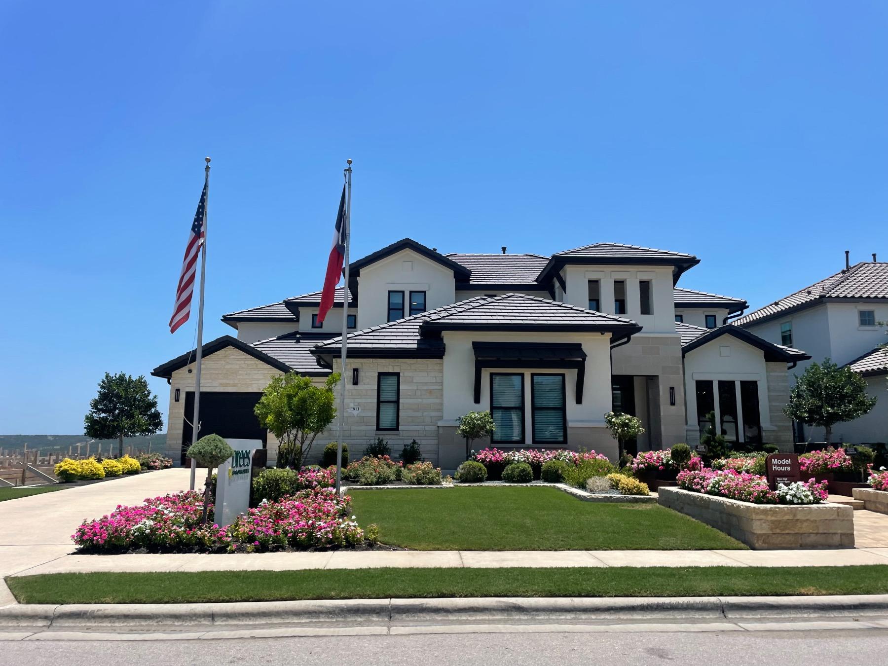 drees model home travisso lender tx