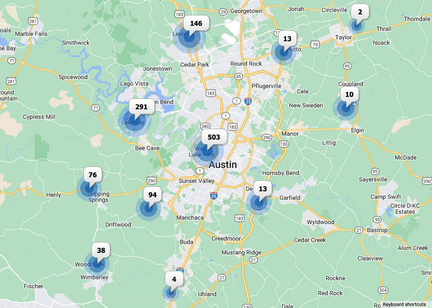 luxury homes for sale in austin area July 2022