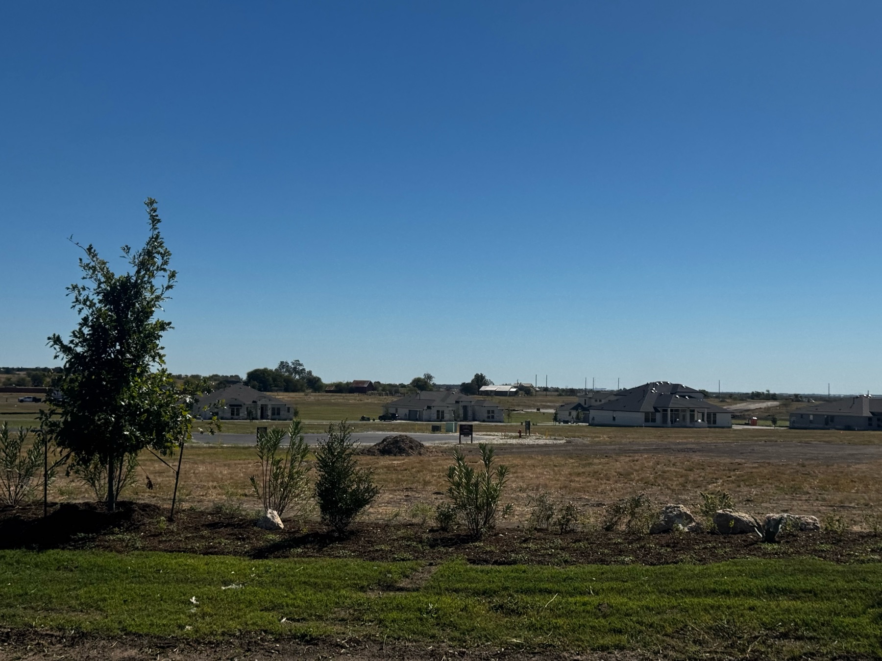 Scofield Farms Estates from the road