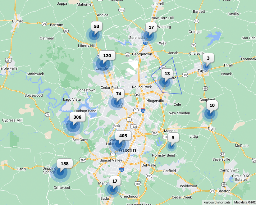 luxury homes for sale in austin area June 2022