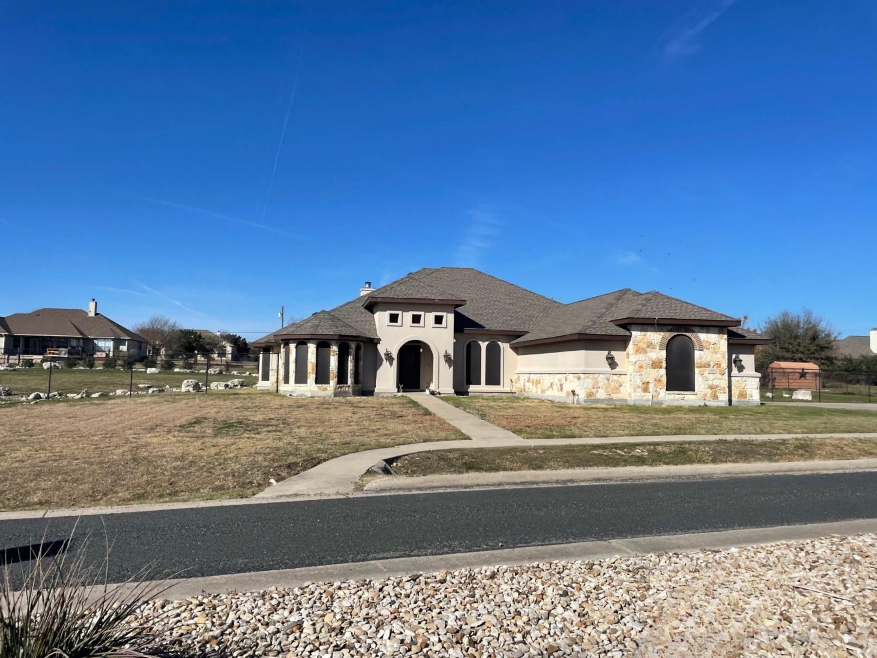 cierra springs home on acreage lot in liberty hill texas