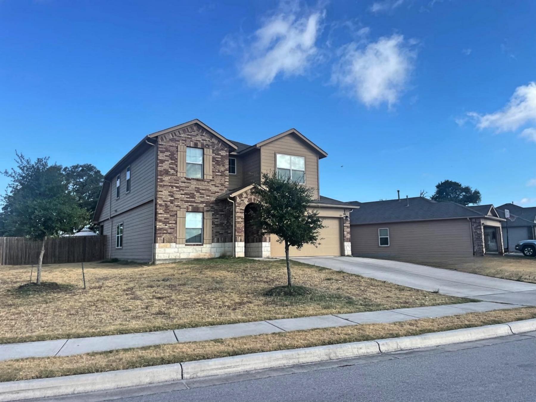 creekside village 2 story home large lot Kyle texas