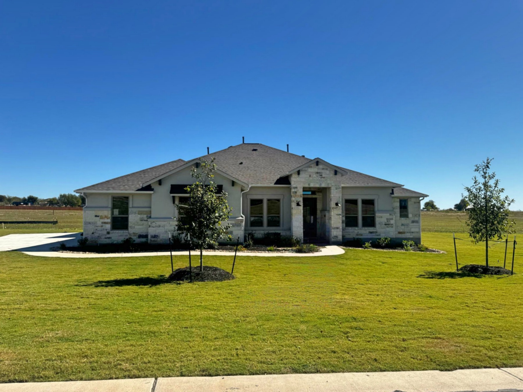 Scofield Farms Estates Georgetown one story home