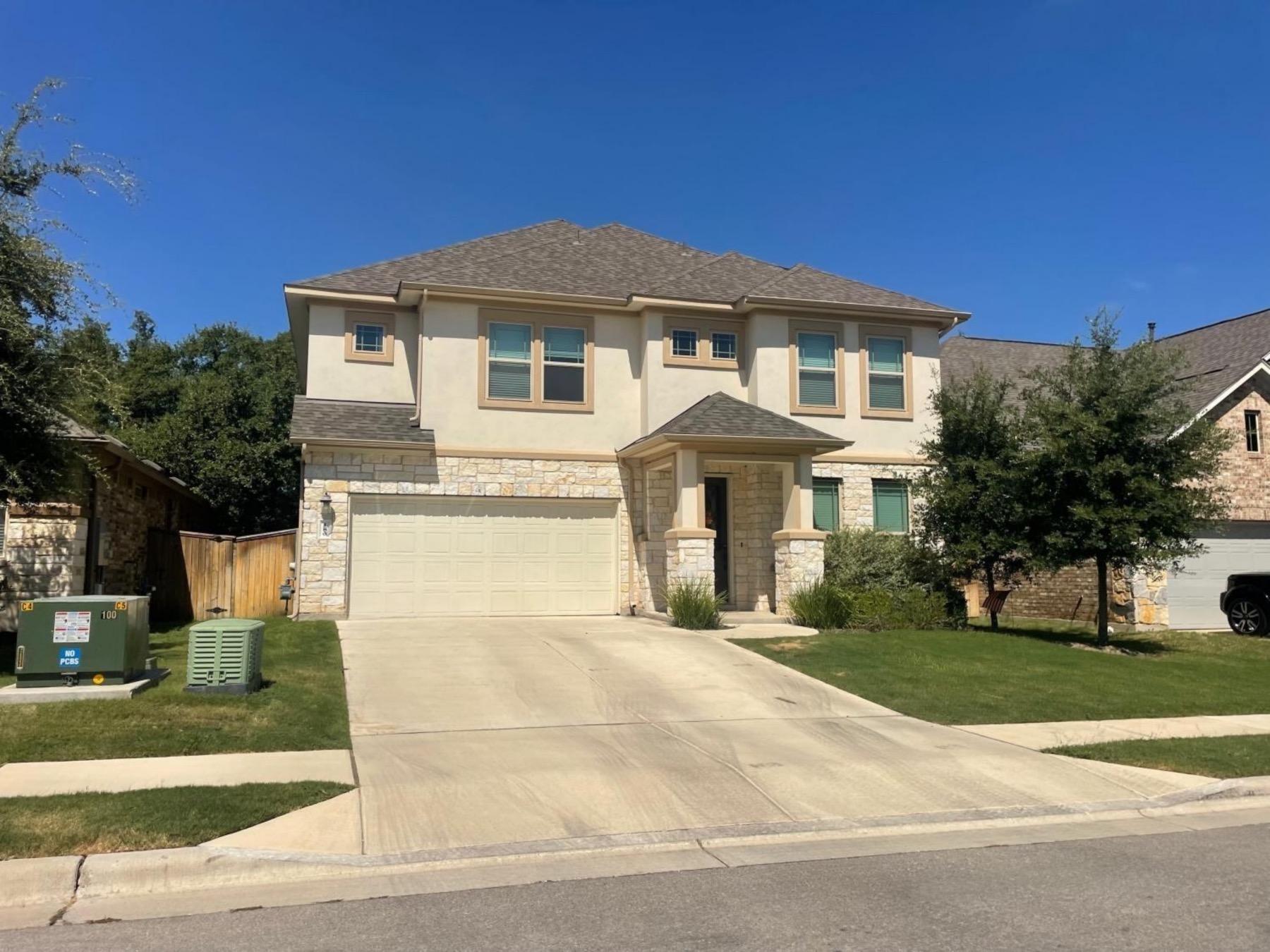 white oak preserve two story home buda tx
