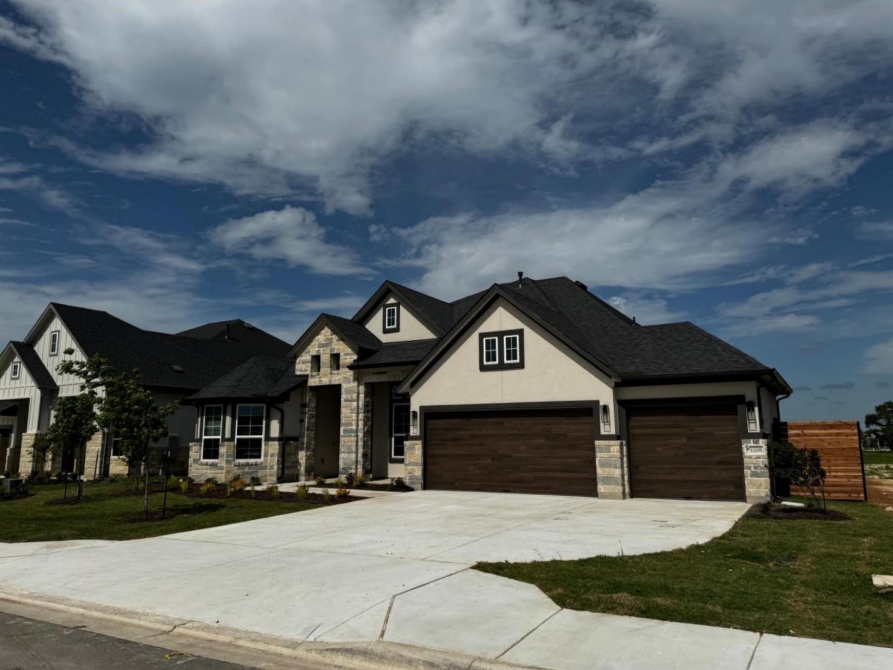new homes in broken oak georgetown texas