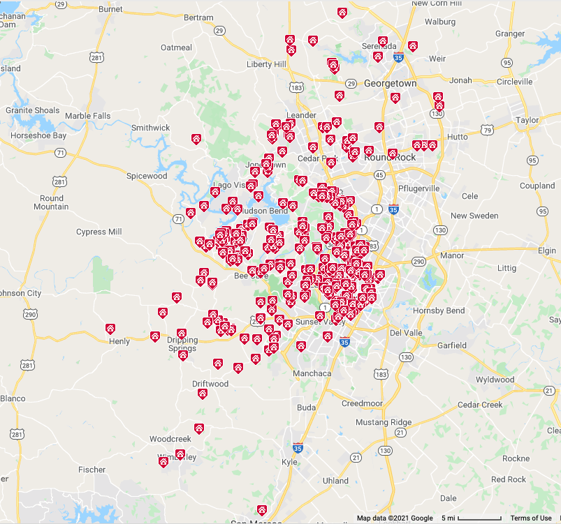 austin luxury home sales July 2021