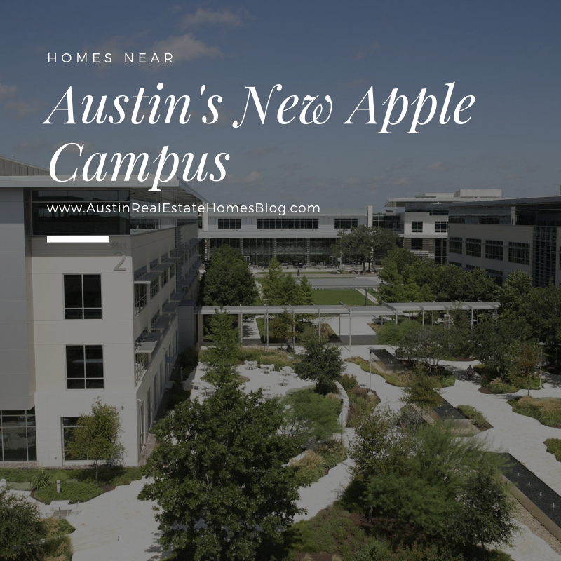 homes near Austin's new Apple campus