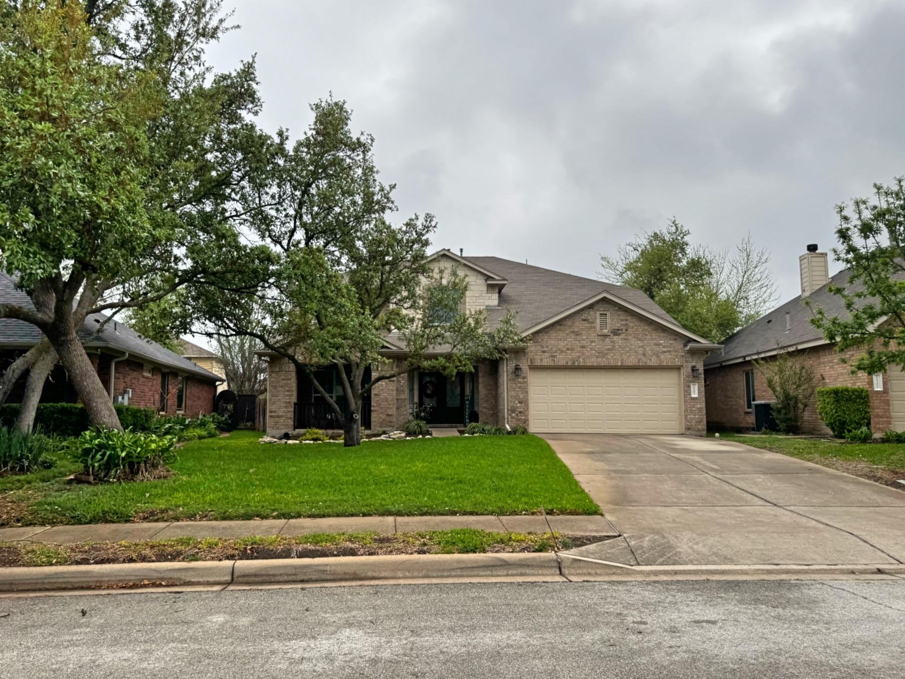 preserve gann ranch cedar park home mature tree