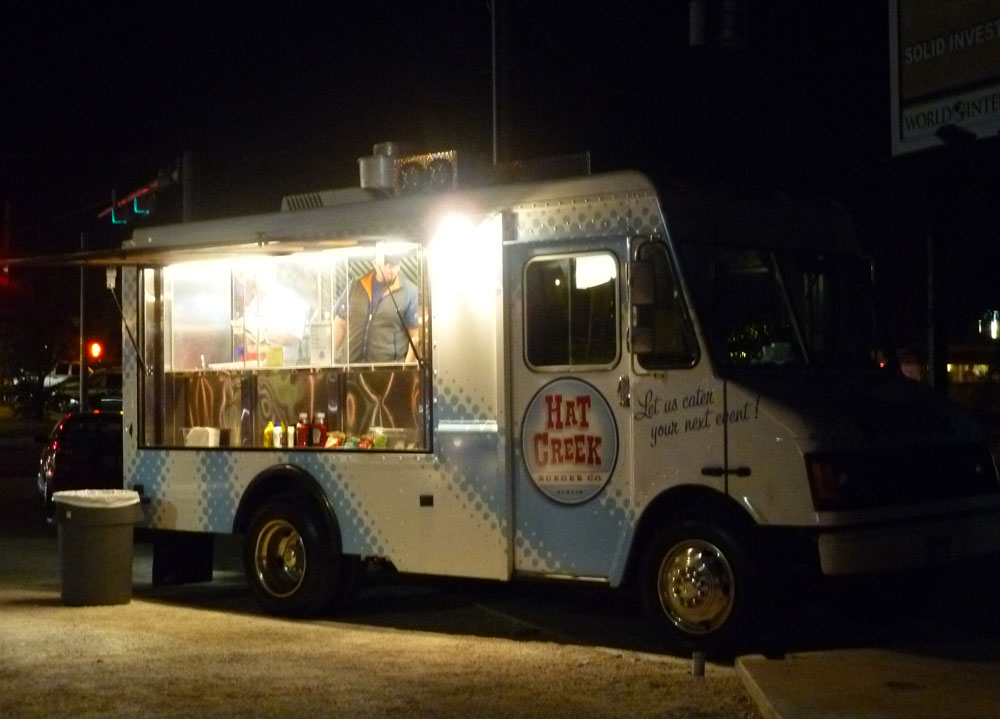 Hat Creek Burger Best Austin Food Trucks