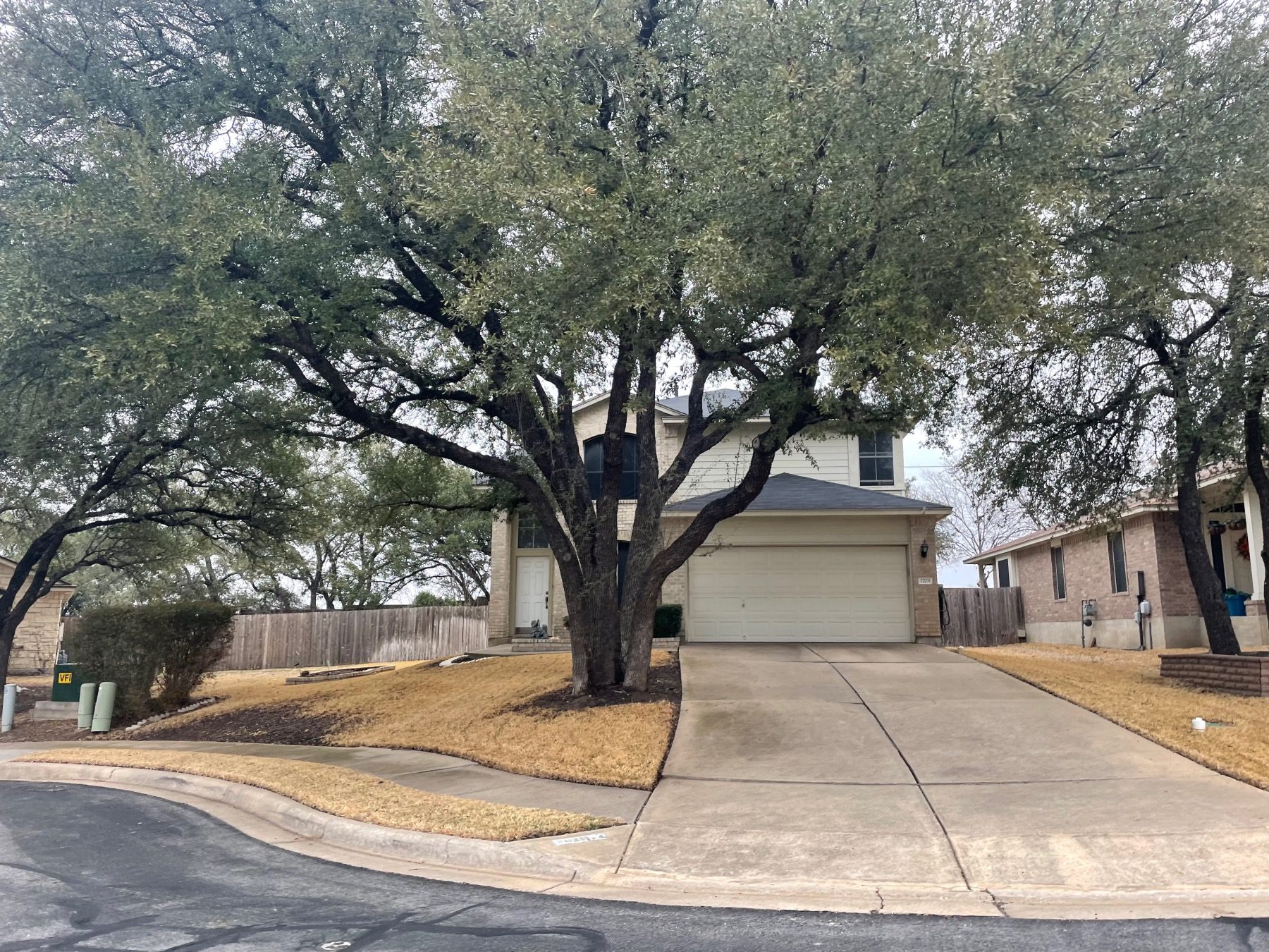 block house creek home on cul de sac leander