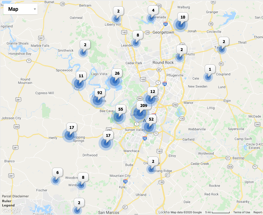 luxury homes for sale in austin area July 2020