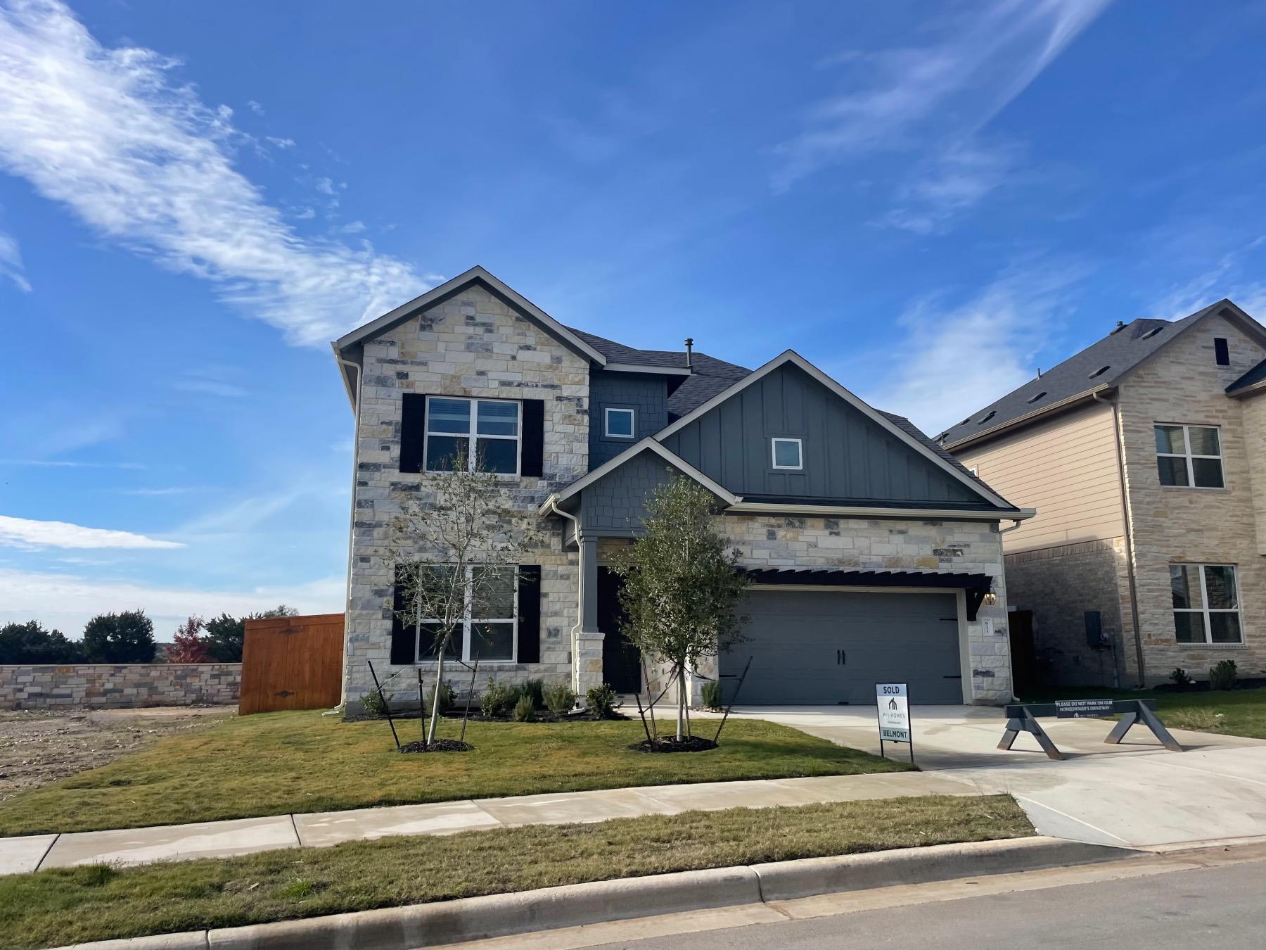 Edgewood leander new home