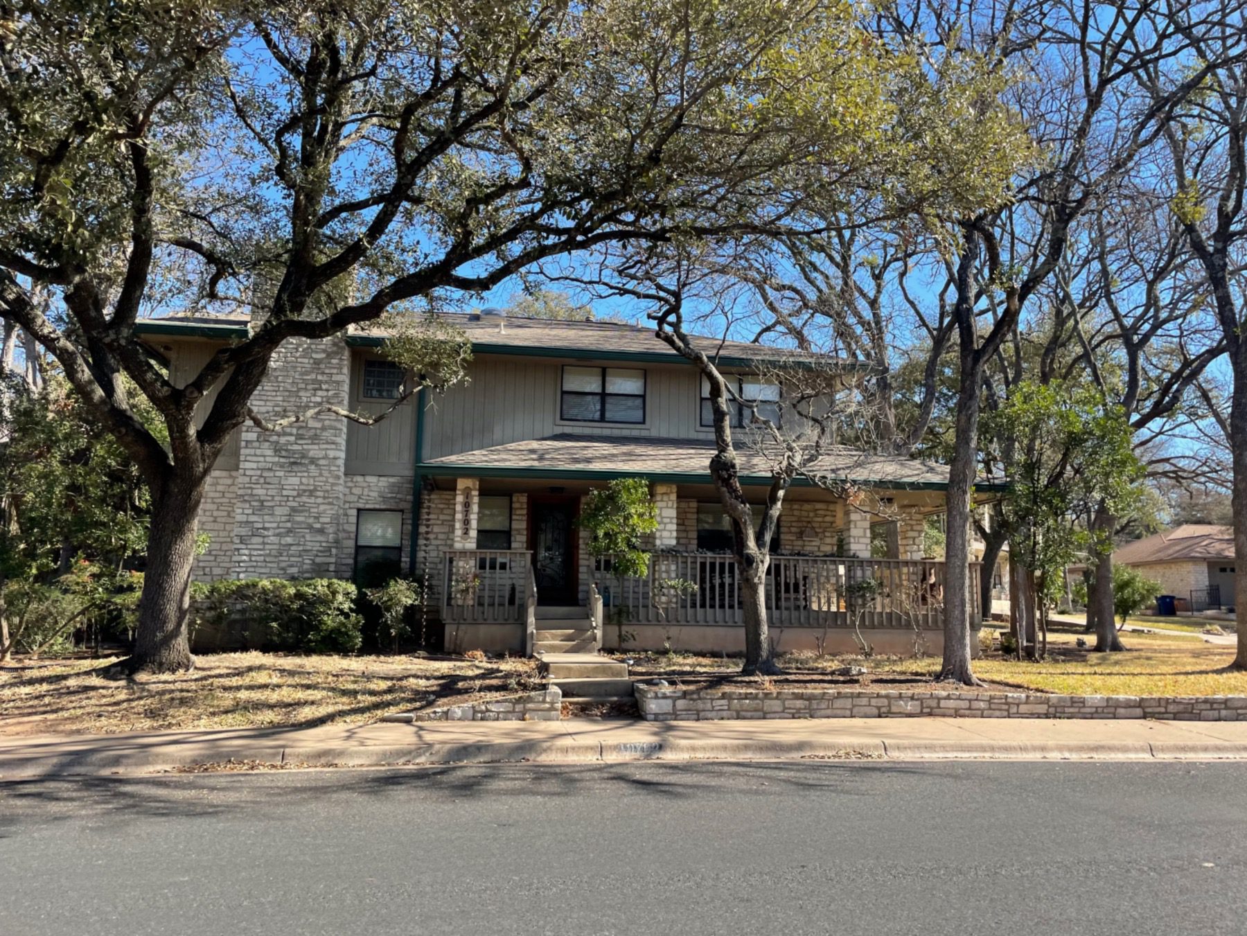 windridge Austin home on corner lot Austin tx 78759