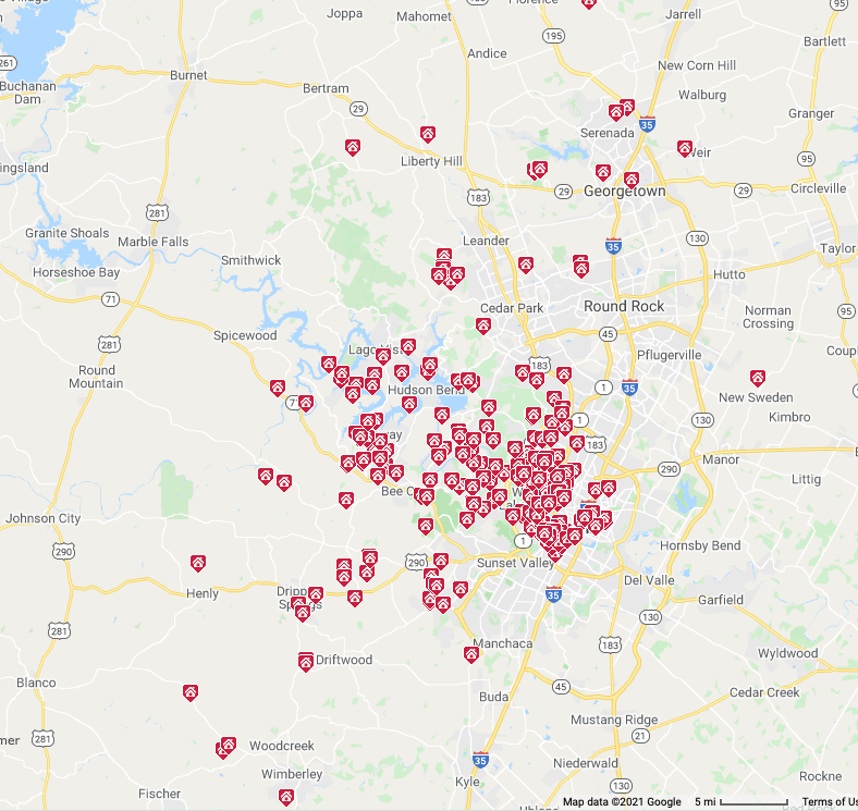 austin luxury home sales March 2021