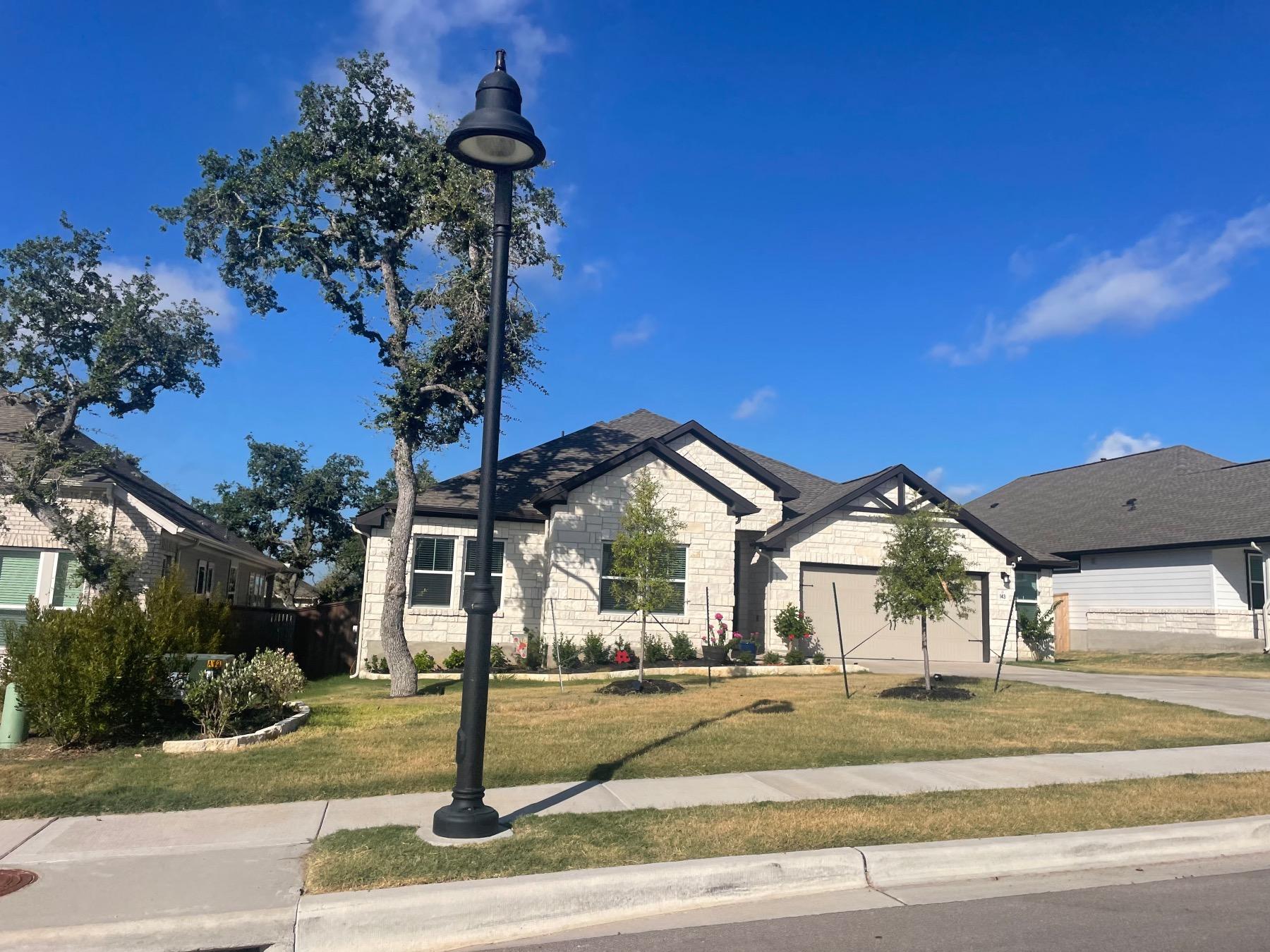 cypress forest one story home Kyle tx