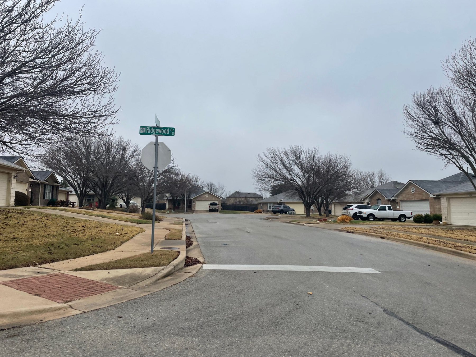 ridgewood Leander neighborhood street
