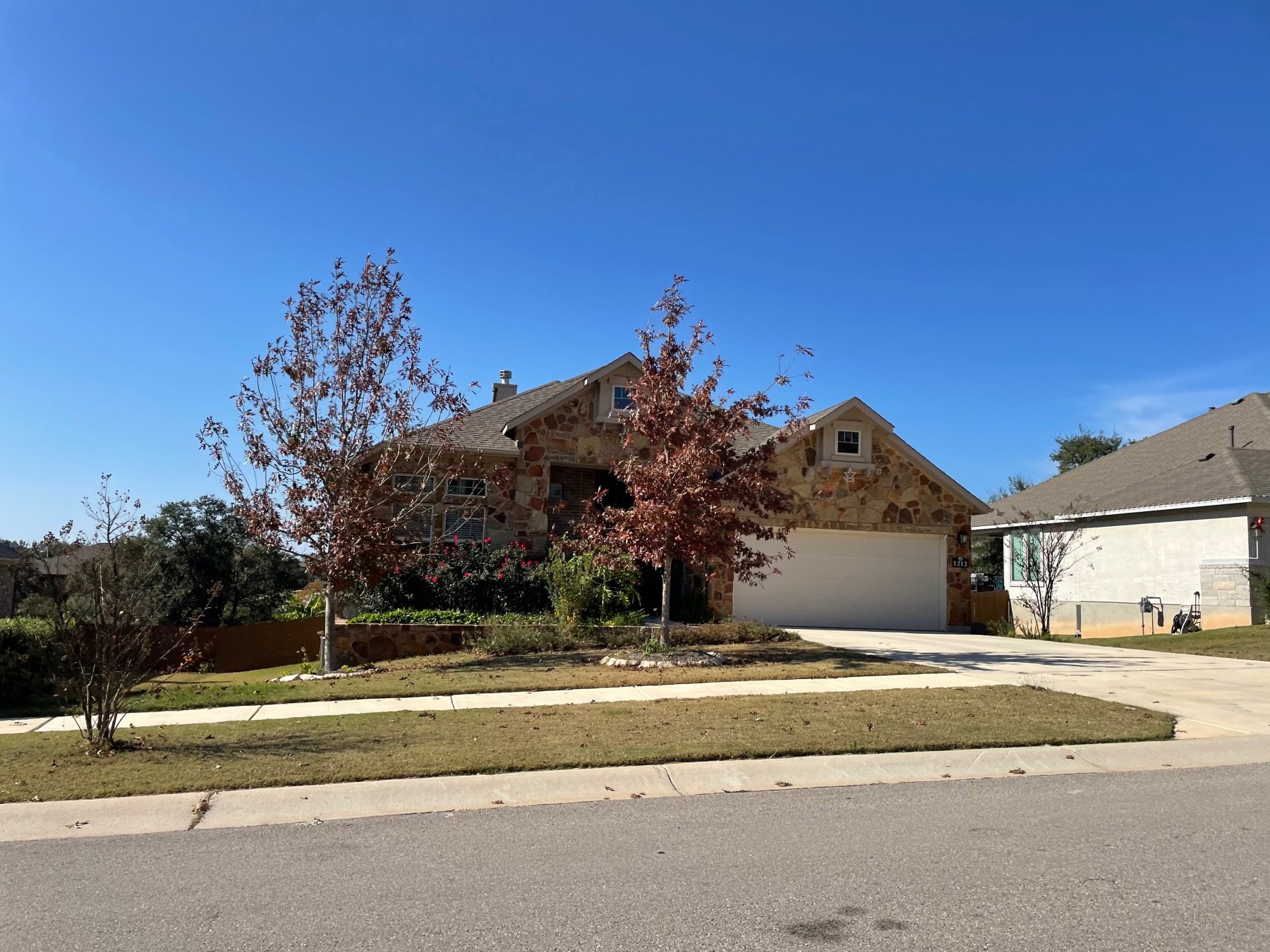 water oak georgetown texas home