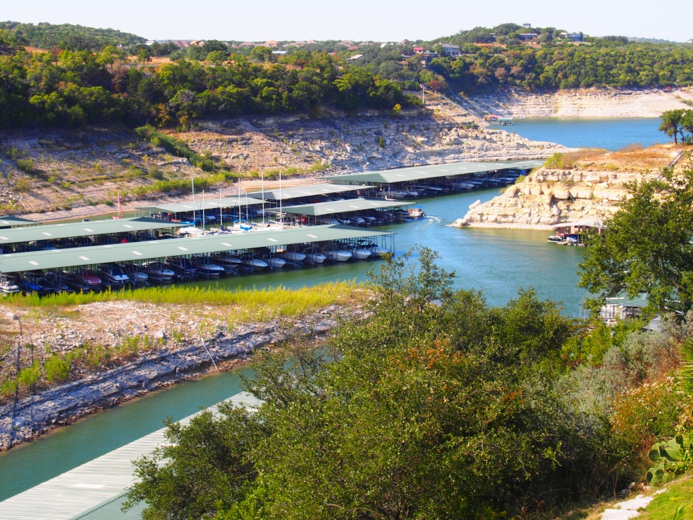 Rough Hollow marina Lakeway TX