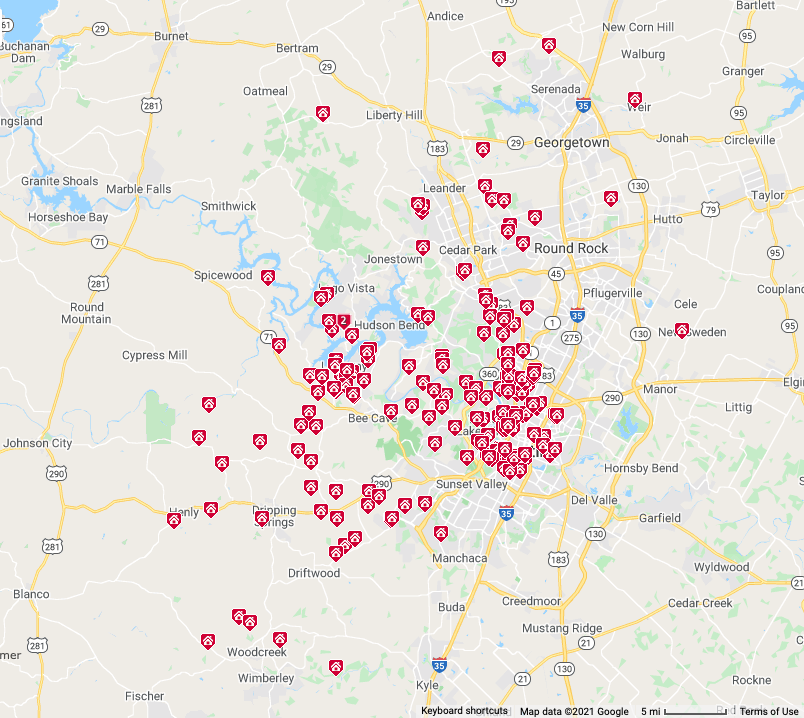 austin luxury home sales October 2021