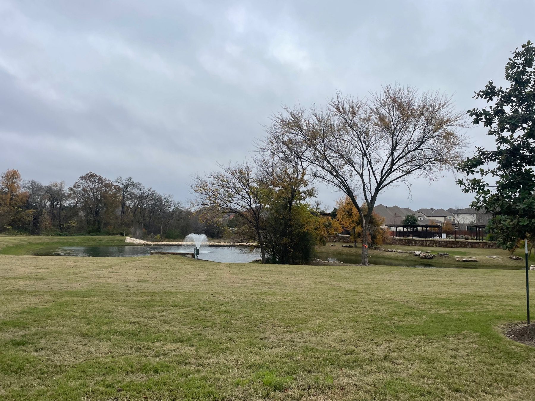 pond in sarita valley leander