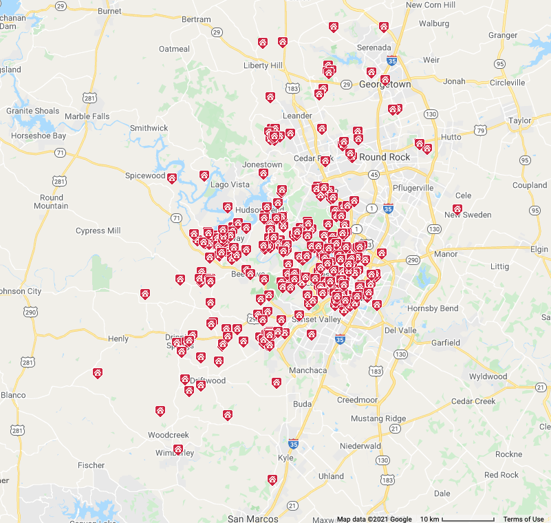 austin luxury home sales May 2021