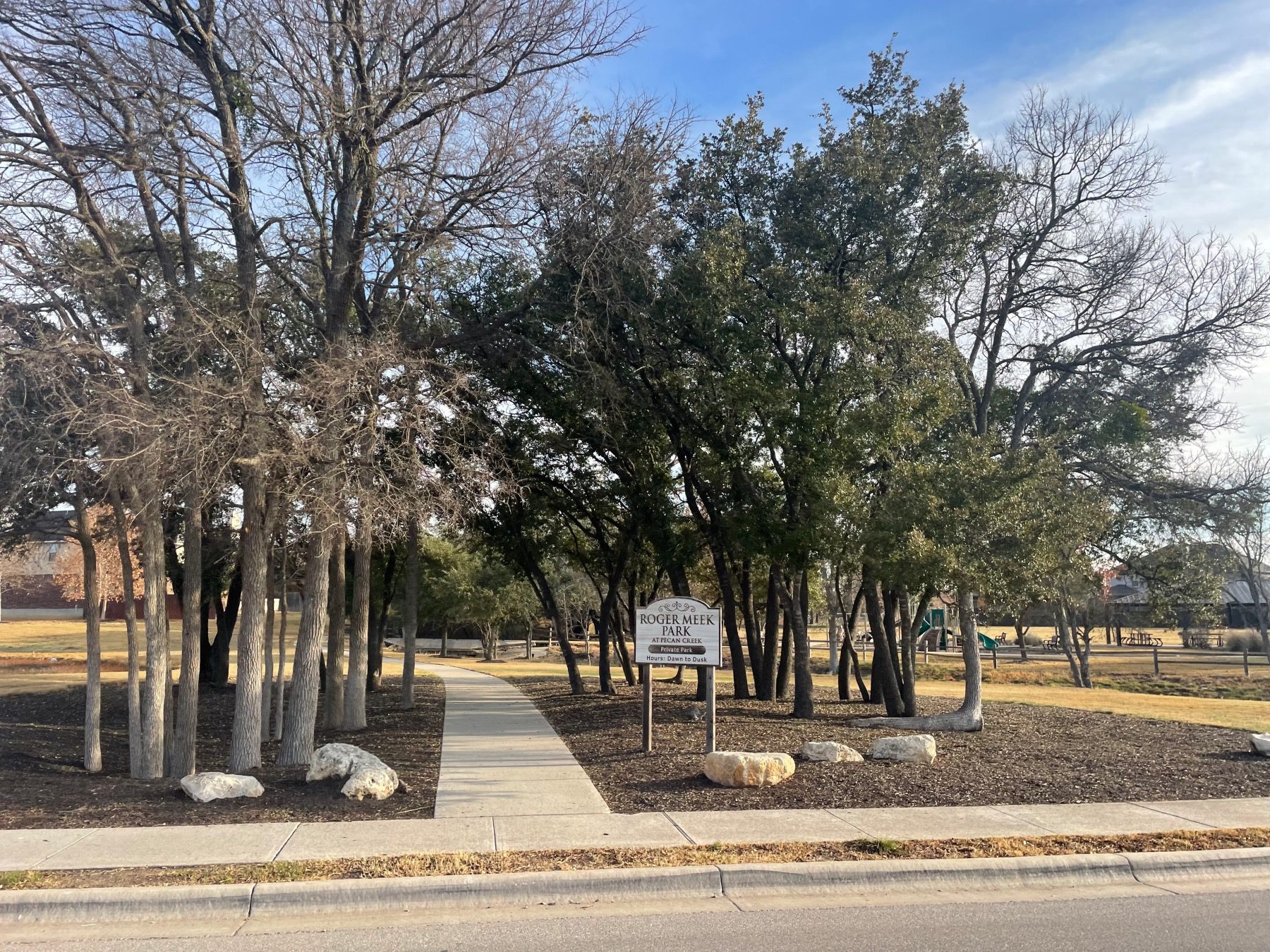 Roger meek park leander in pecan creek