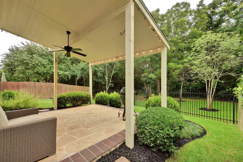 covered back patio Legend Oaks
