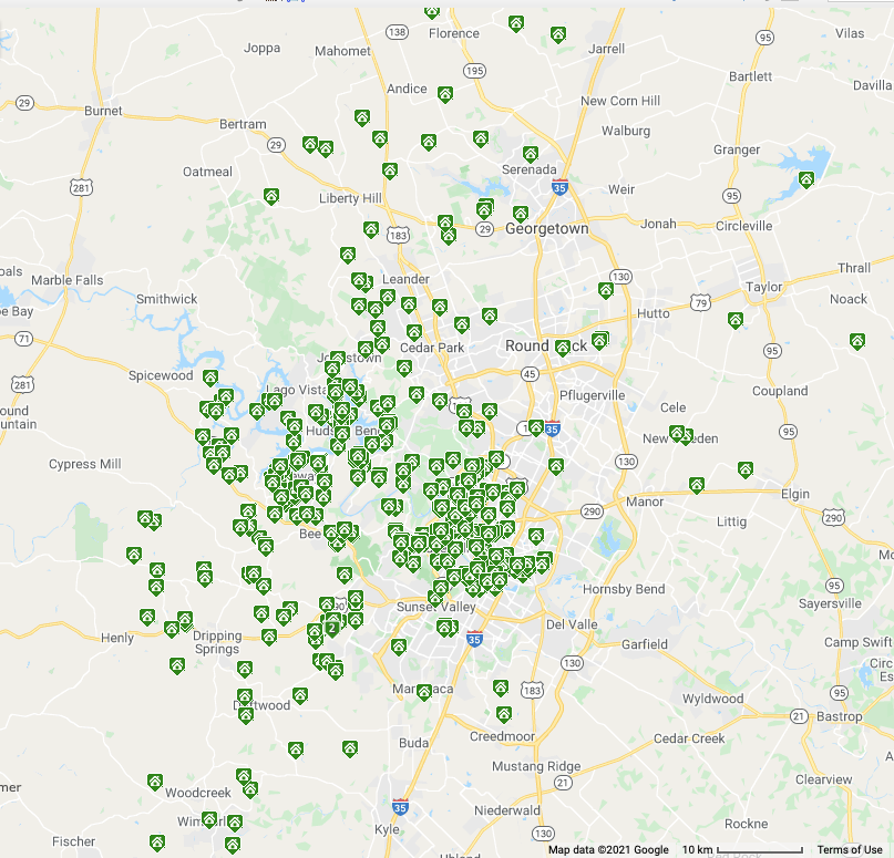 luxury homes for sale in austin area June 2021