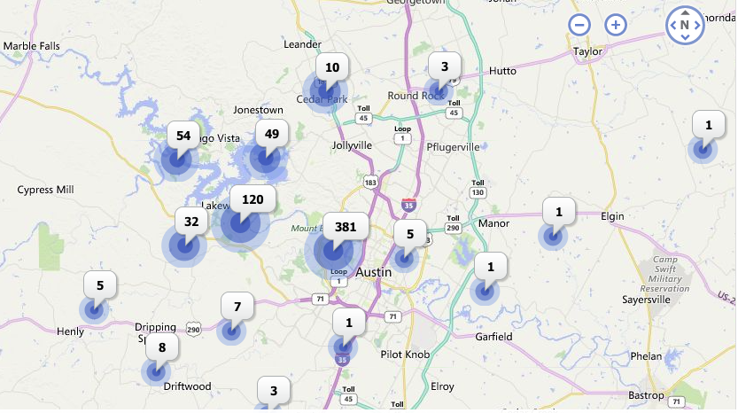 luxury homes for sale in austin area July 2016