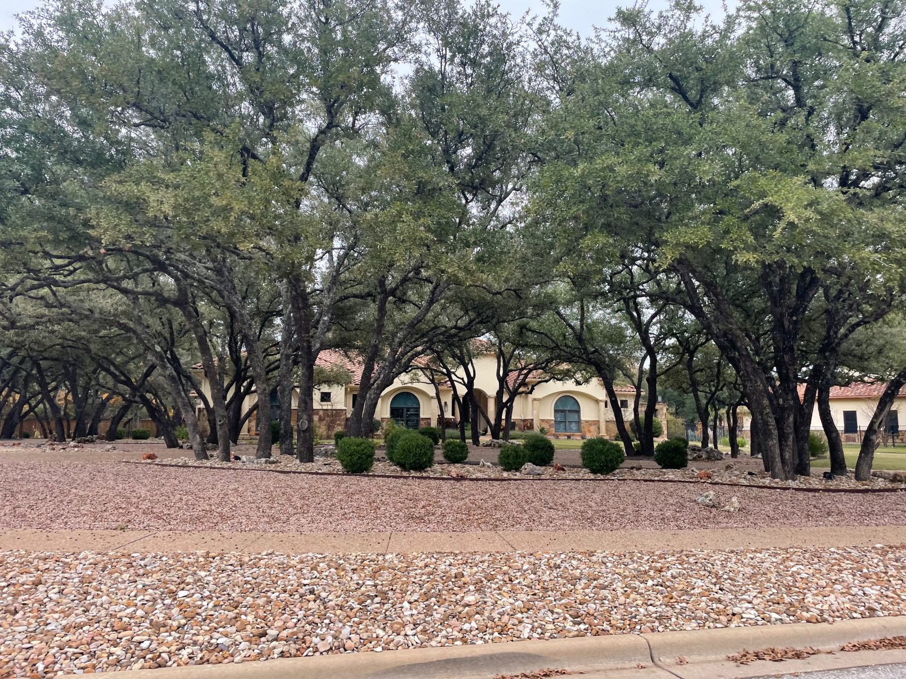 breakaway park wooded lot in cedar park