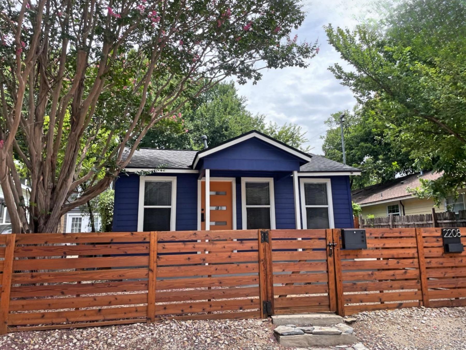 buena vista blue home Austin texas