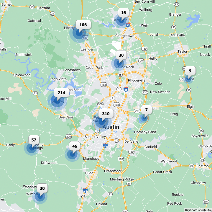 luxury homes for sale in austin area January 2023