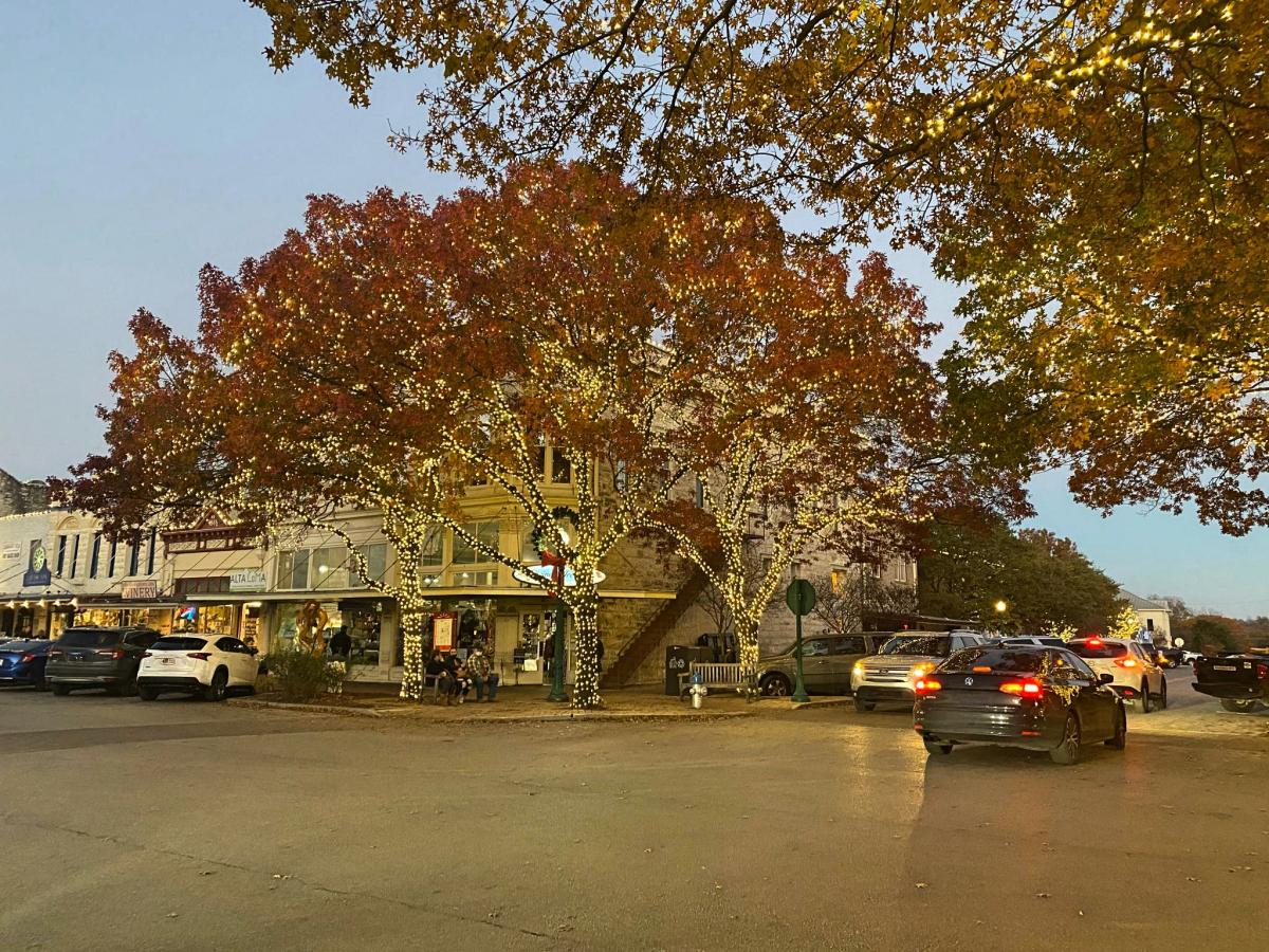 Georgetown Square at Christmas