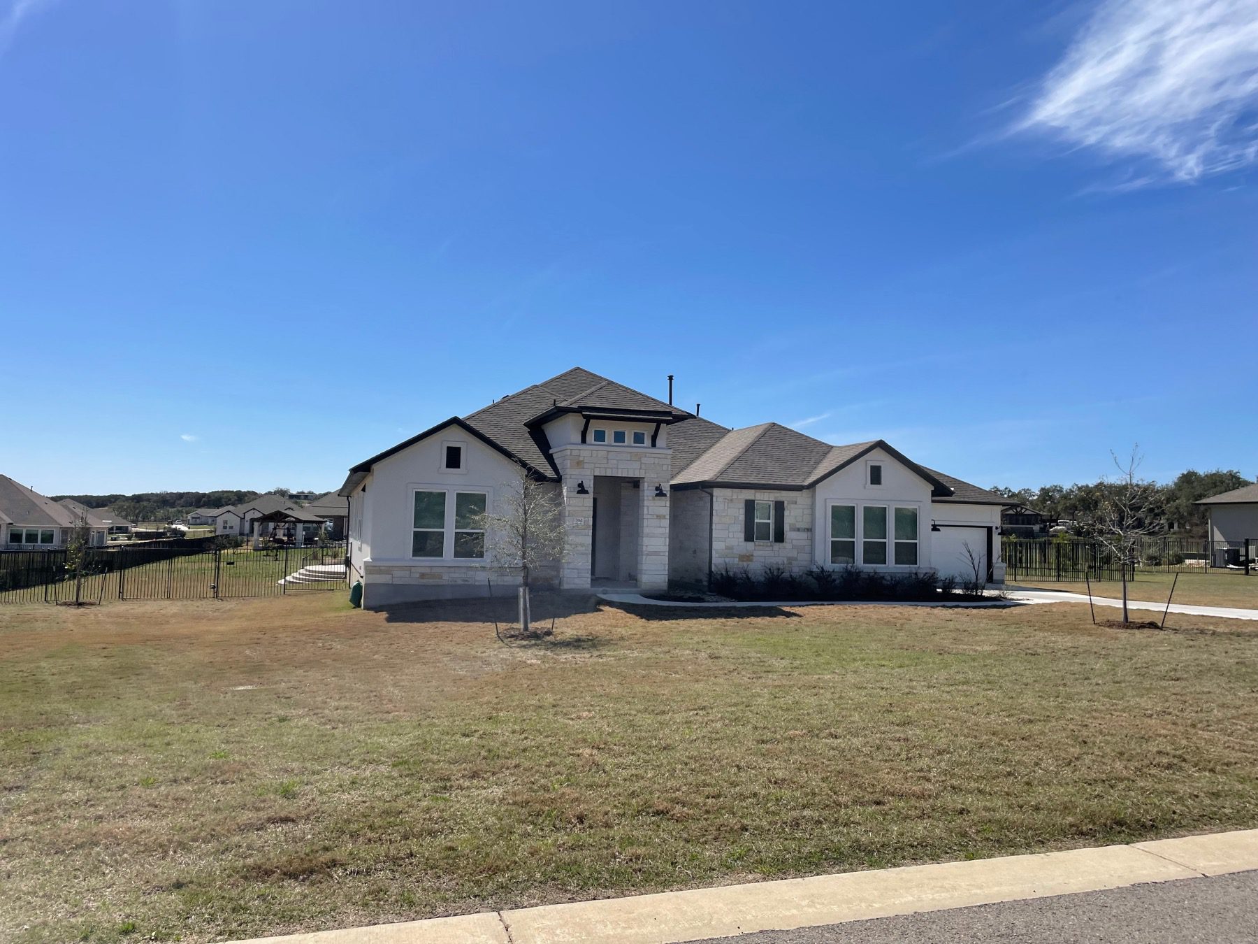 estates at Sawyer ranch home one story Austin tx 78737