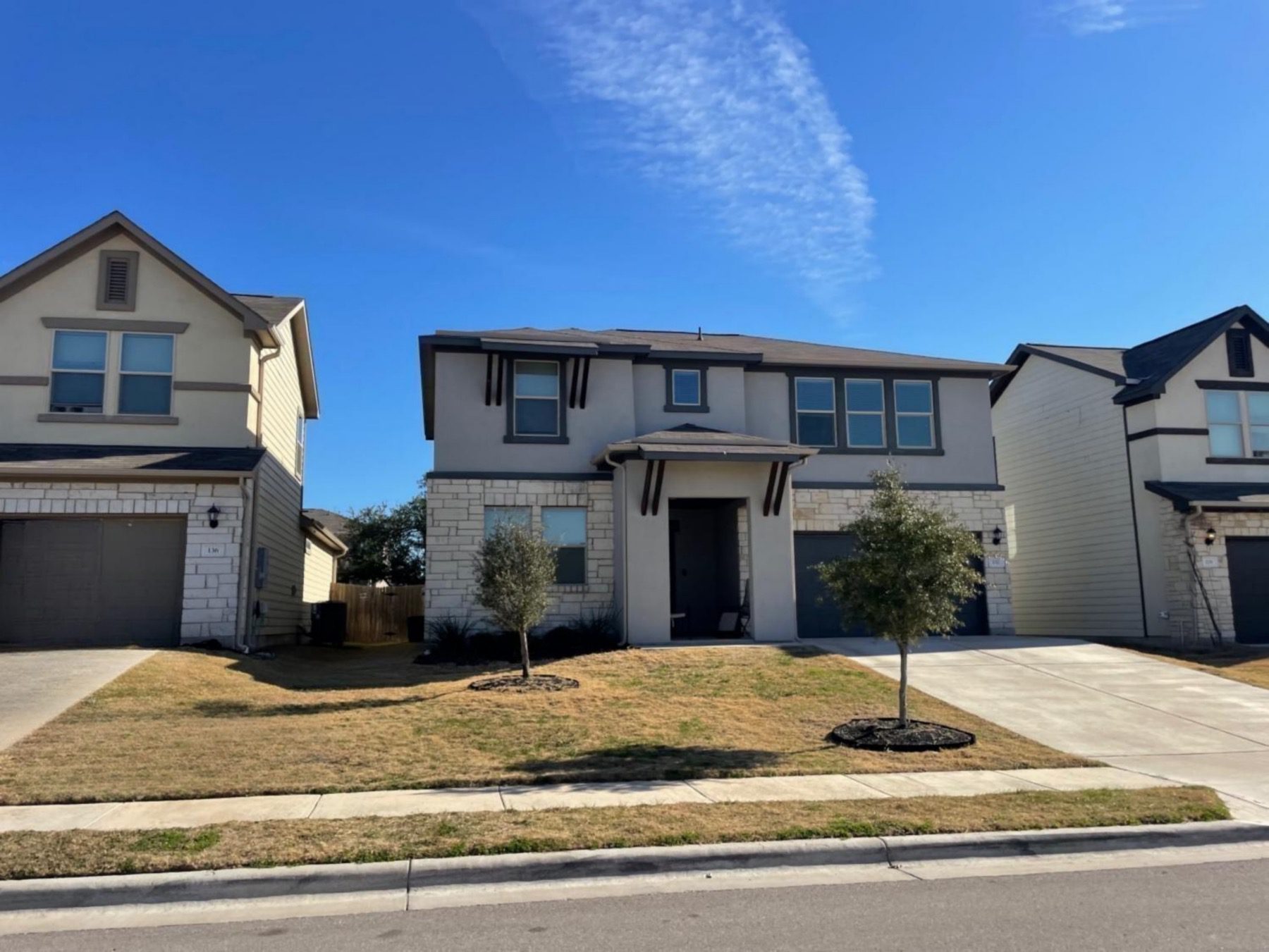 stonewall ranch 2 story stone stucco home in liberty hill