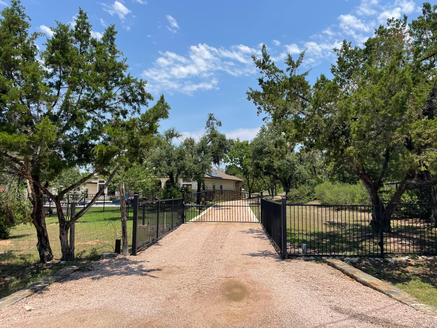 bee caves west 78738 home behind gate